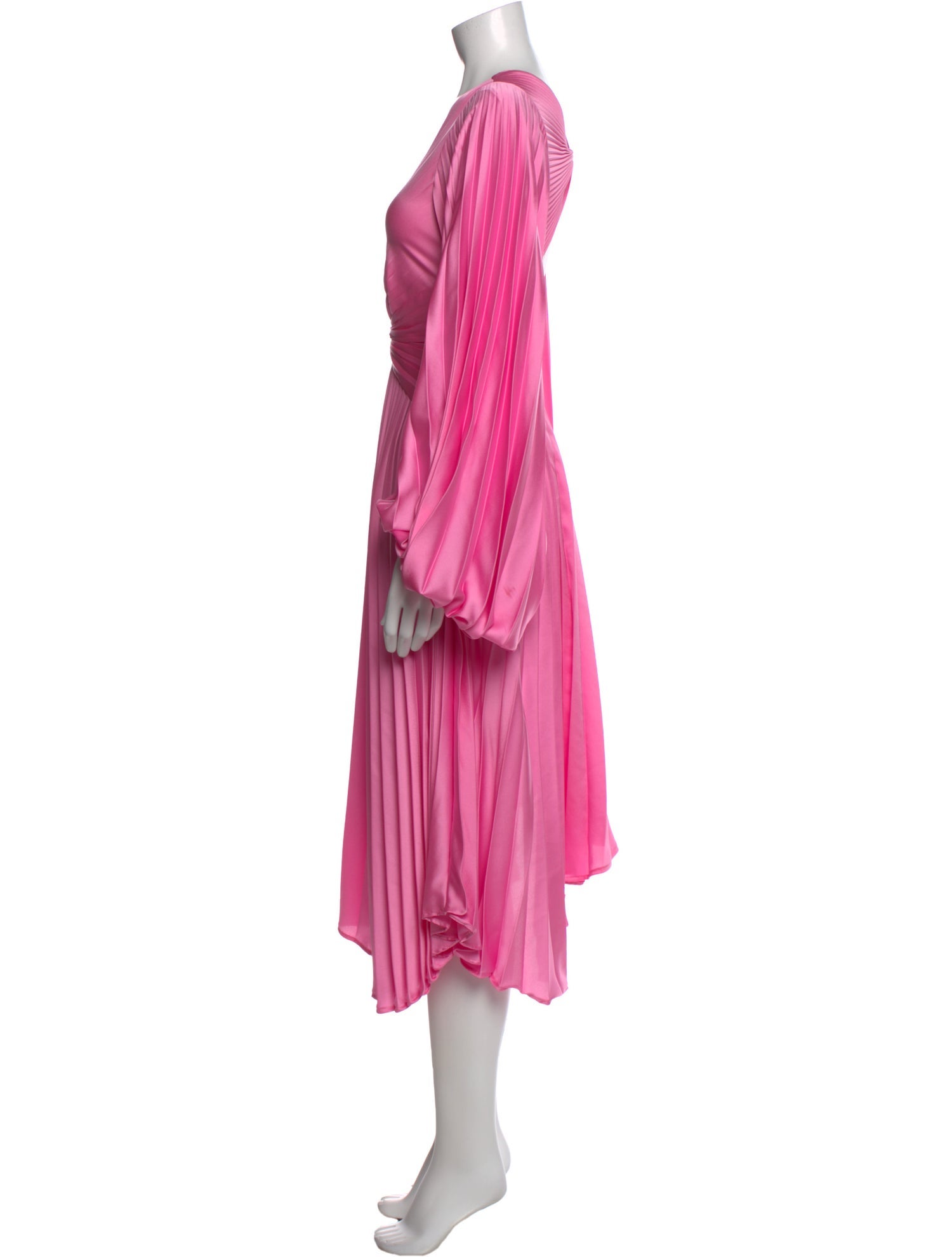 Acler V-Neck Midi Length Dress