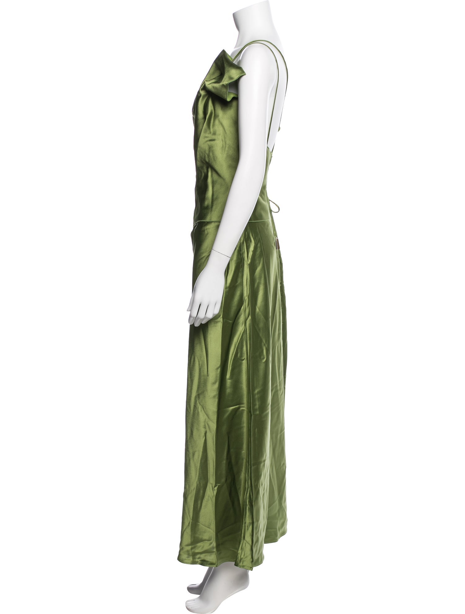 Acler Asymmetrical Long Dress