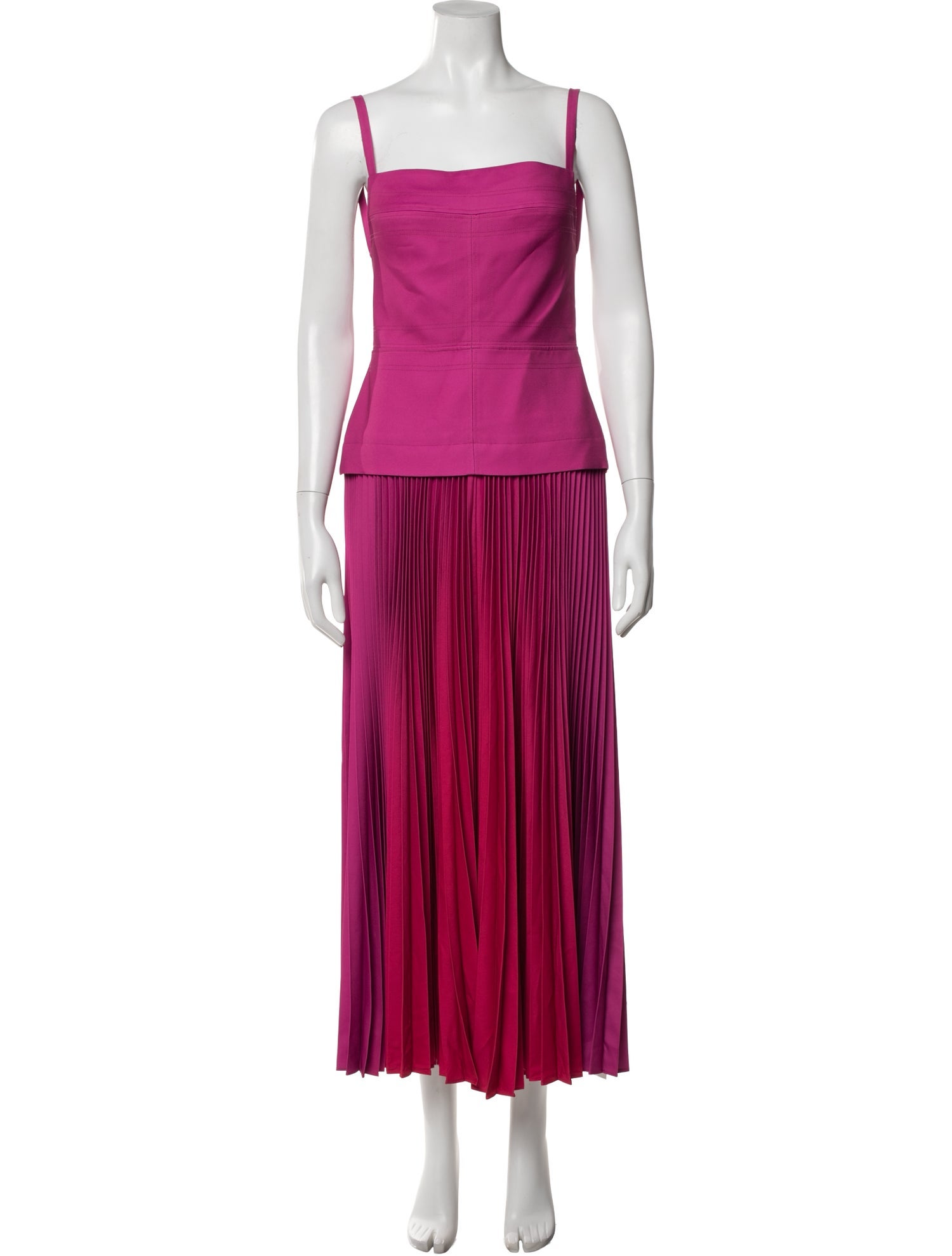 Acler Square Neckline Long Dress