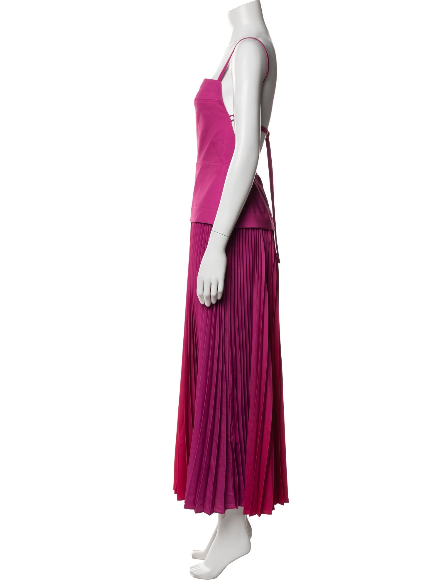 Acler Square Neckline Long Dress