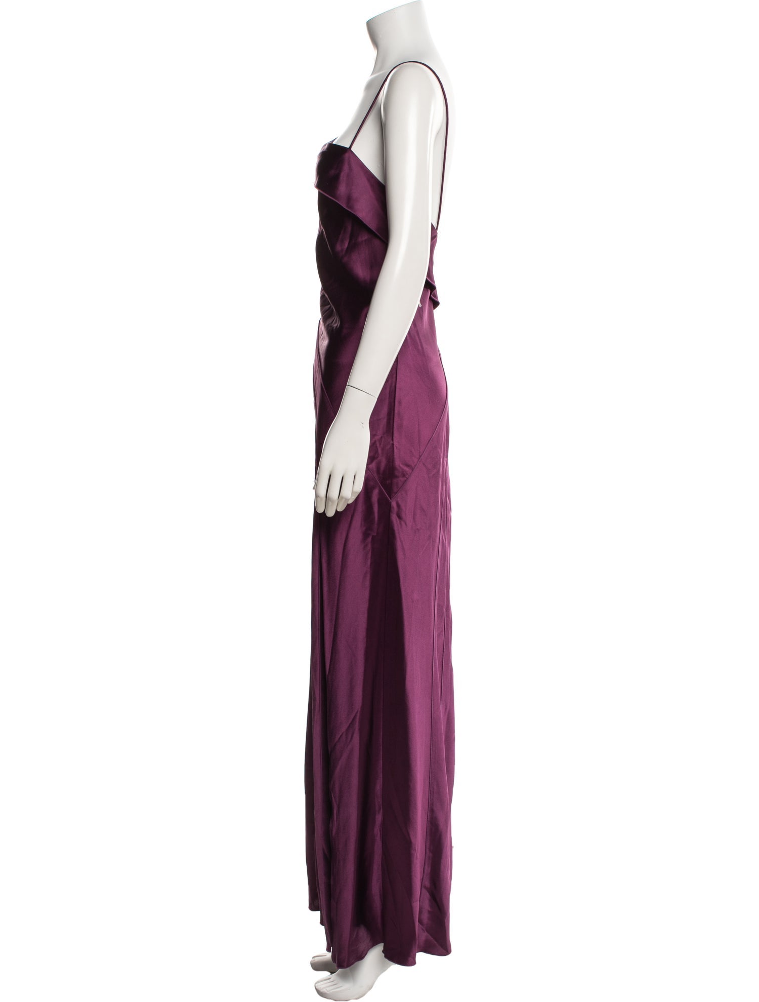 Acler One-Shoulder Long Dress