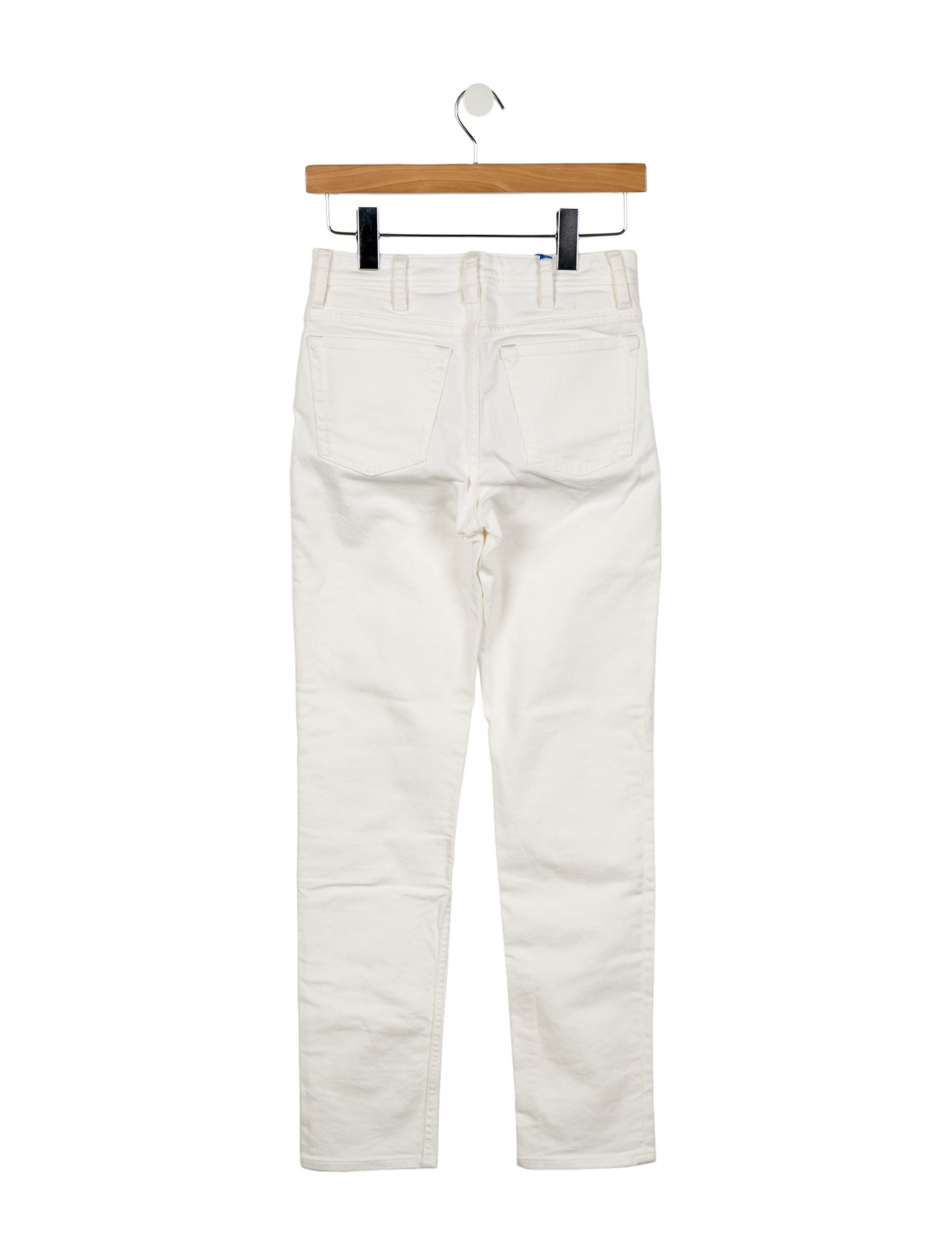 Acne Studios Blå Konst Mid-Rise Straight Leg Jeans
