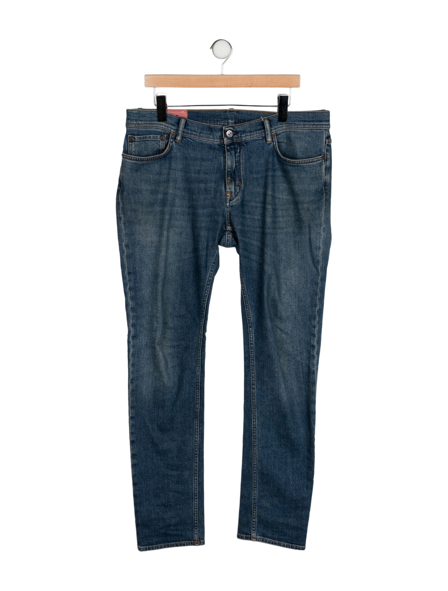 Acne Studios Blå Konst Skinny Jeans
