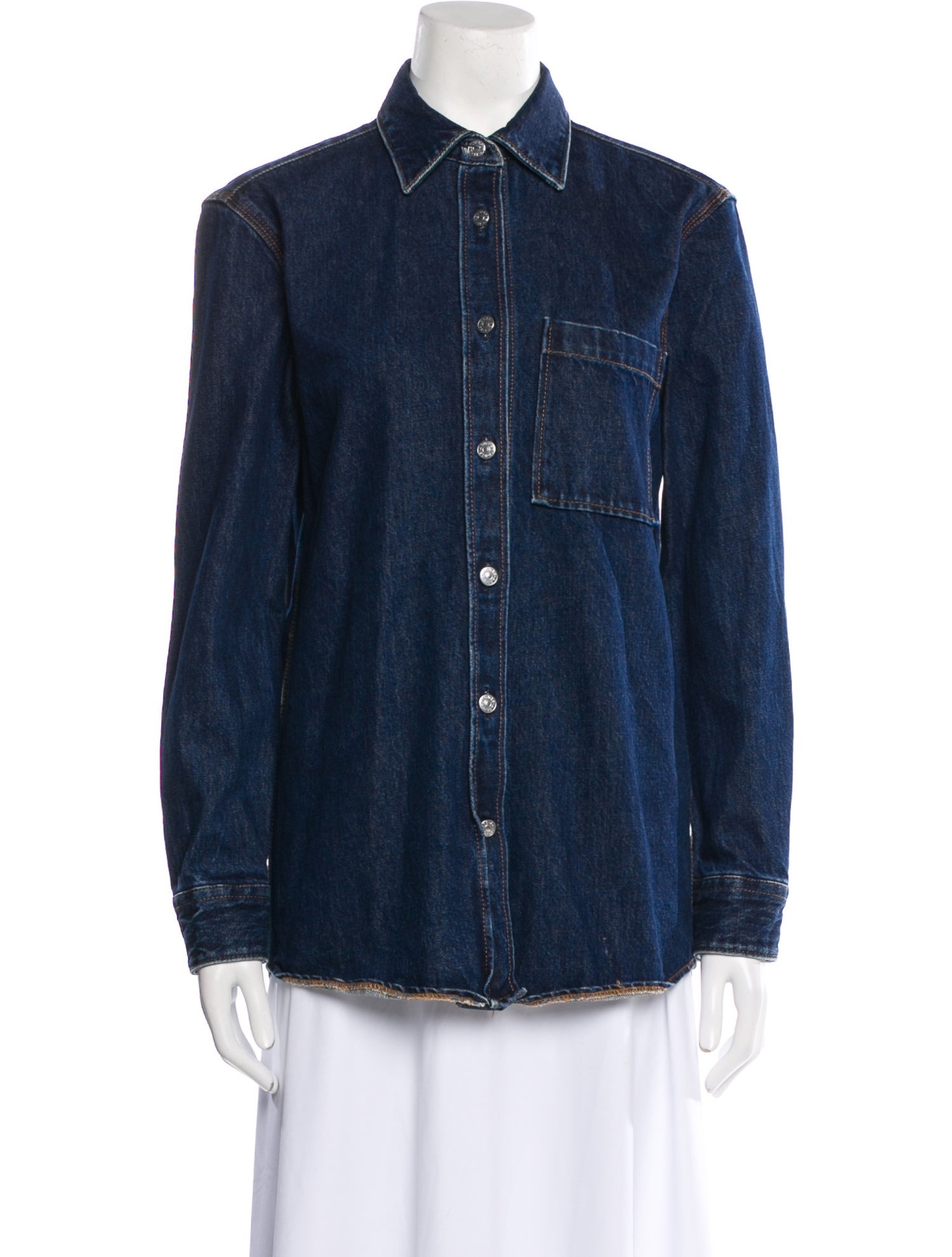 Acne Studios Blå Konst Denim Jacket