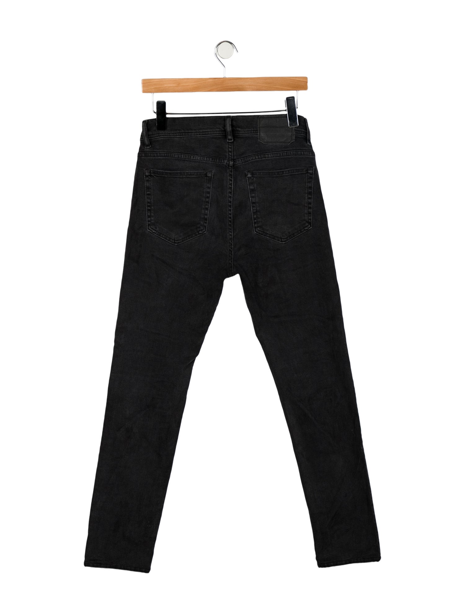 Acne Studios Blå Konst Mid-Rise Skinny Leg Jeans