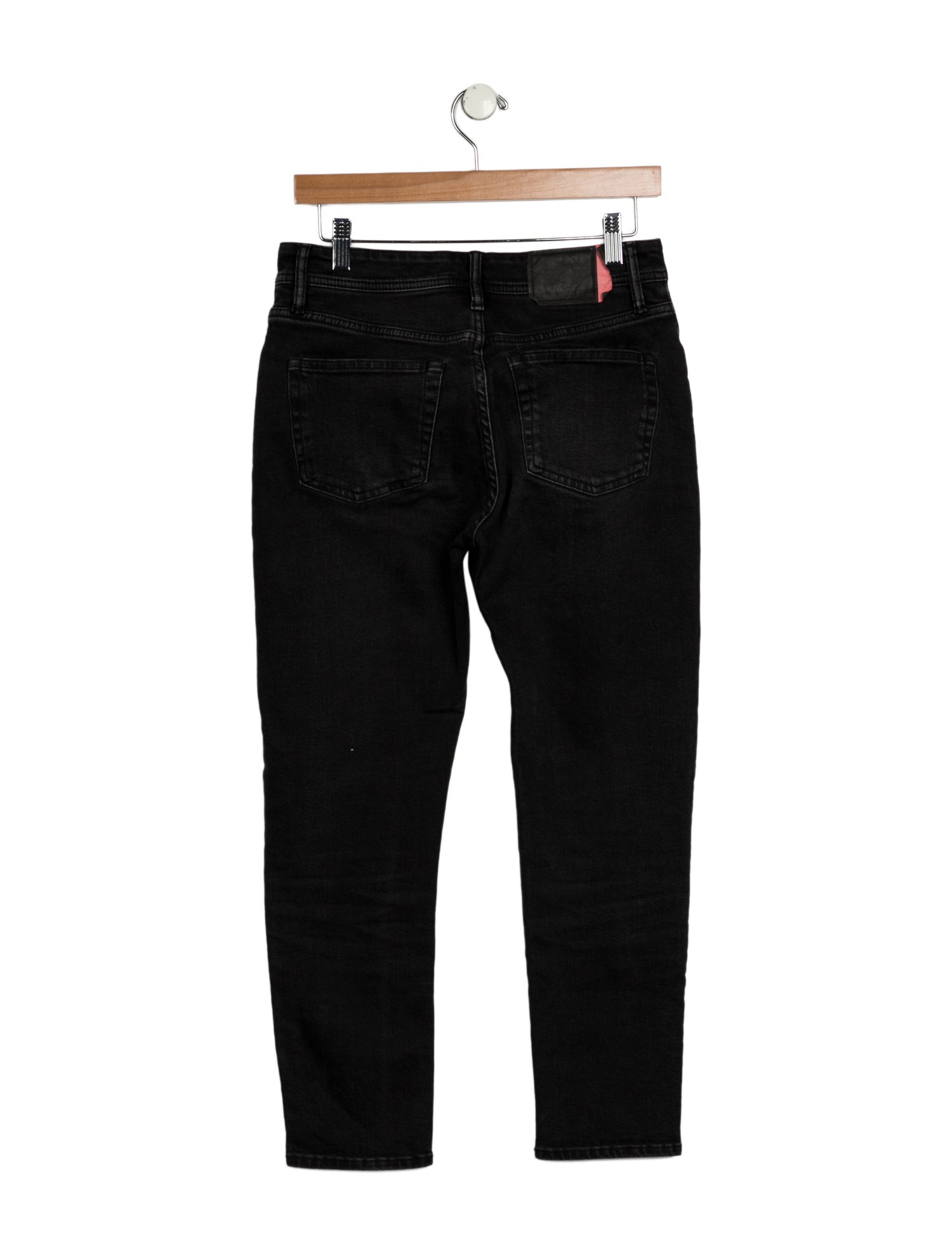 Acne Studios Blå Konst Mid-Rise Skinny Leg Jeans