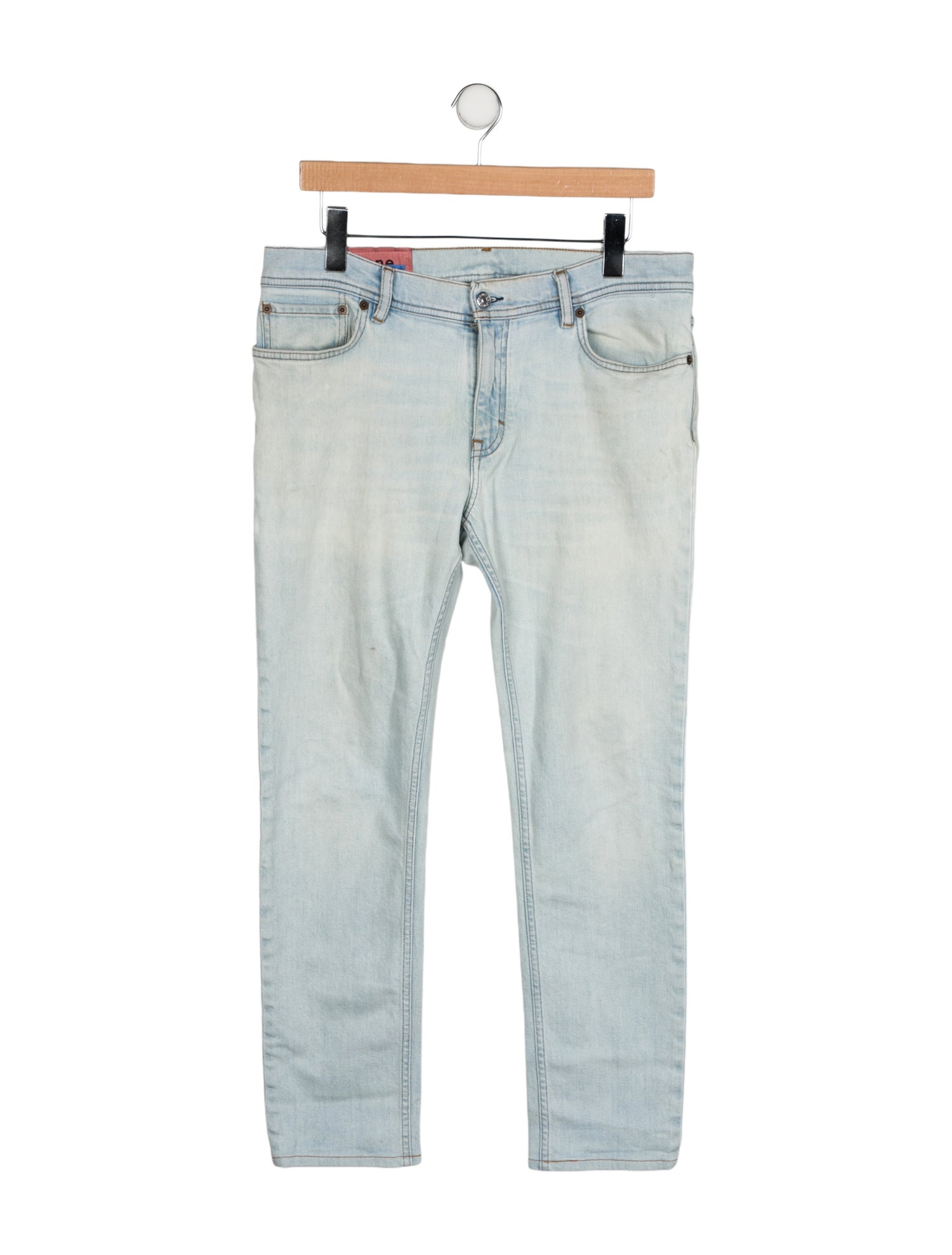 Acne Studios Blå Konst Skinny Jeans
