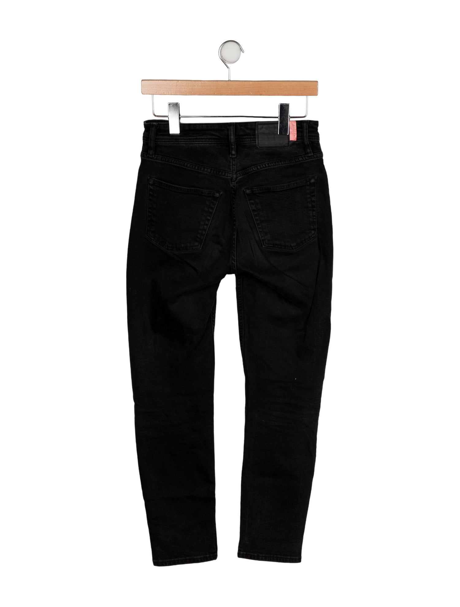 Acne Studios Blå Konst Mid-Rise Skinny Leg Jeans