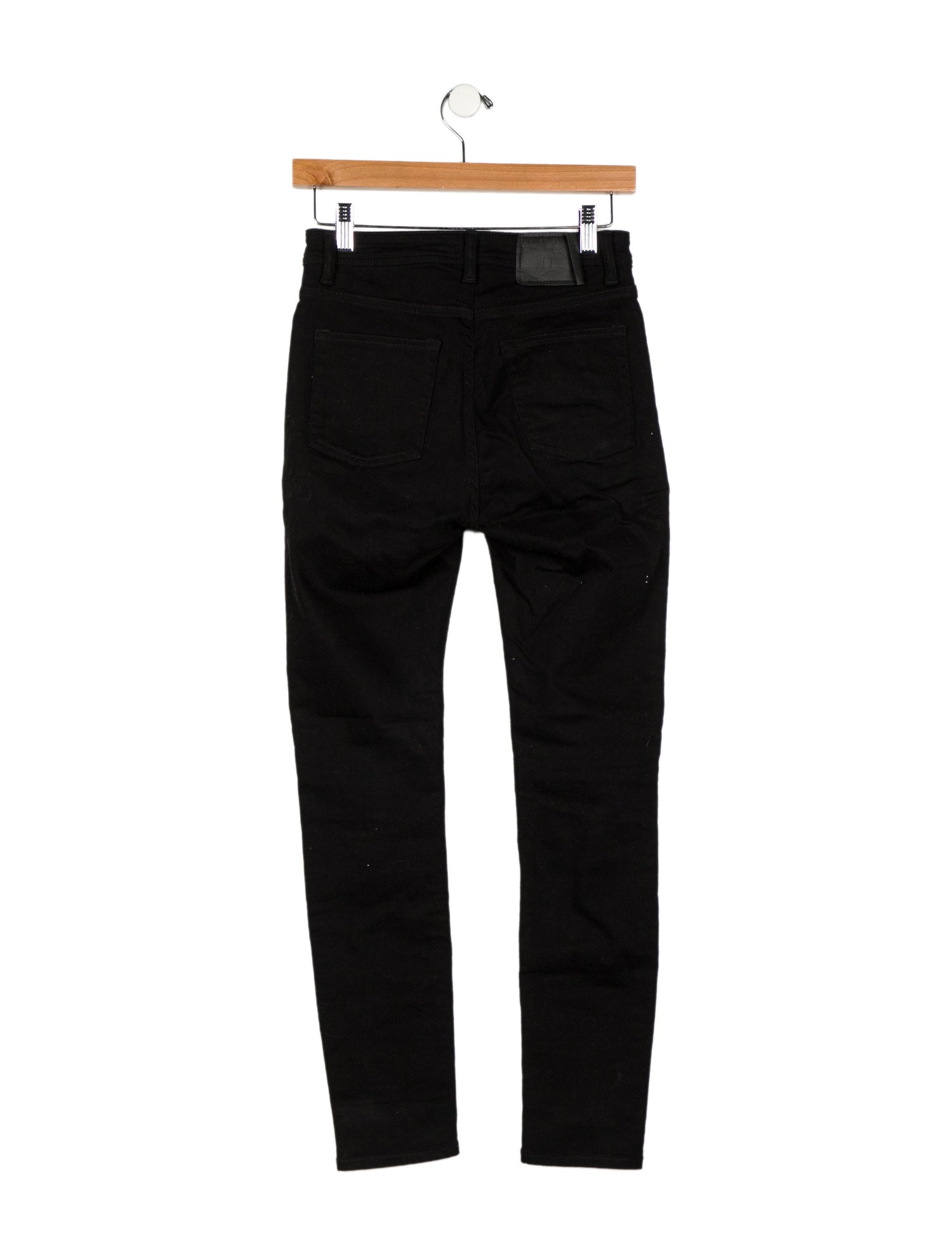 Acne Studios Blå Konst Mid-Rise Skinny Leg Jeans