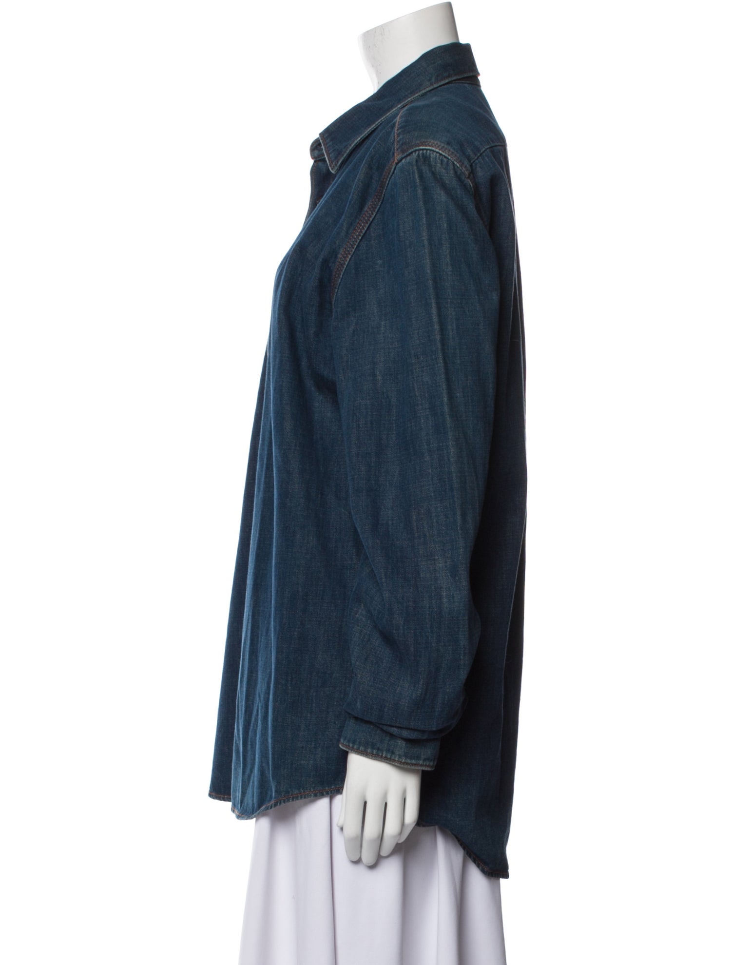 Acne Studios Blå Konst Denim Jacket