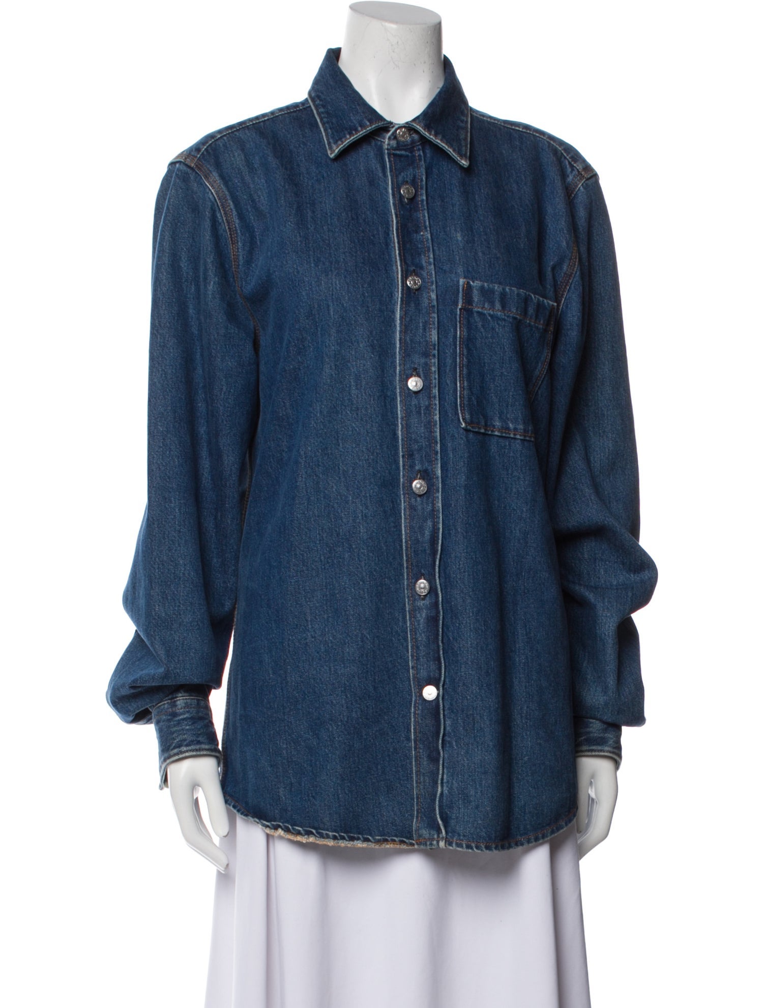 Acne Studios Blå Konst Denim Jacket