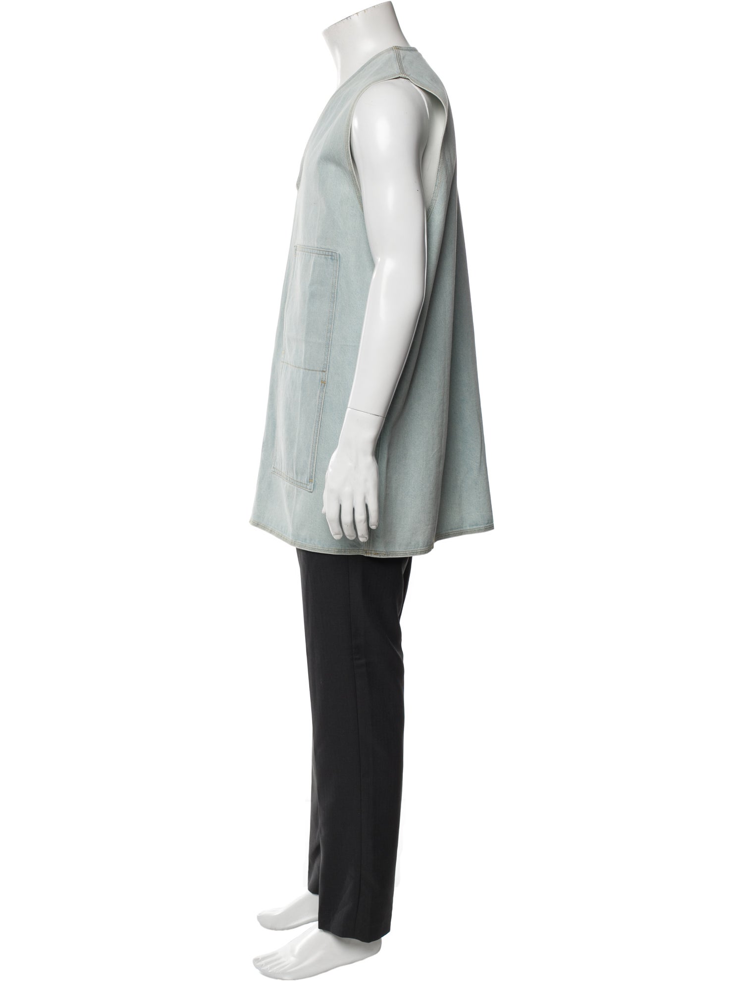 Acne Studios Blå Konst Overcoat