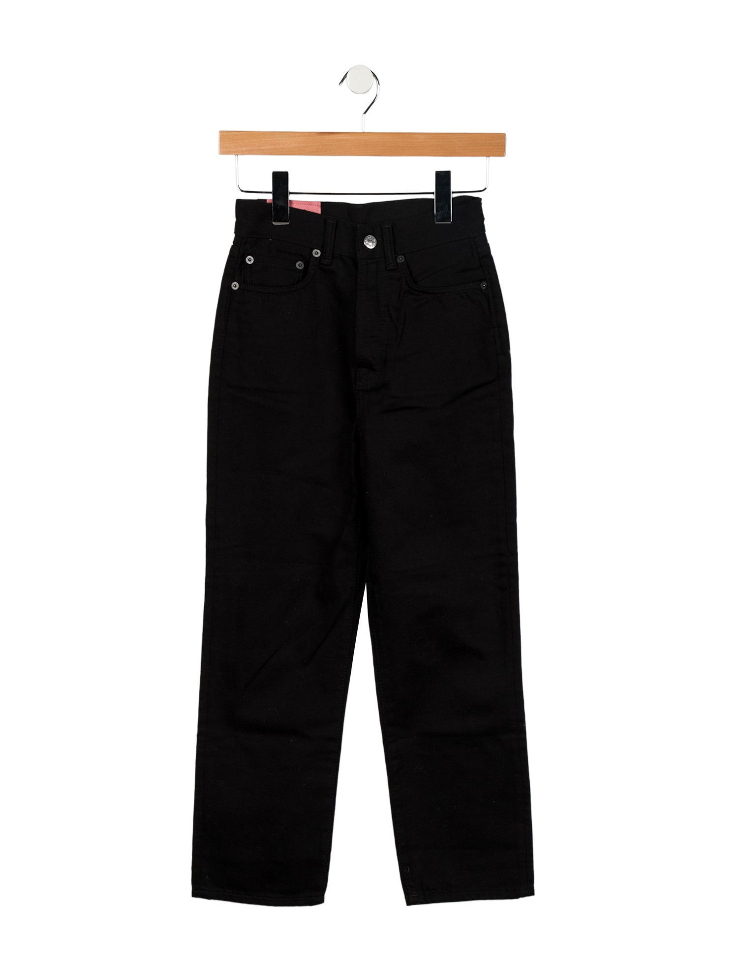 Acne Studios Blå Konst High-Rise Straight Leg Jeans