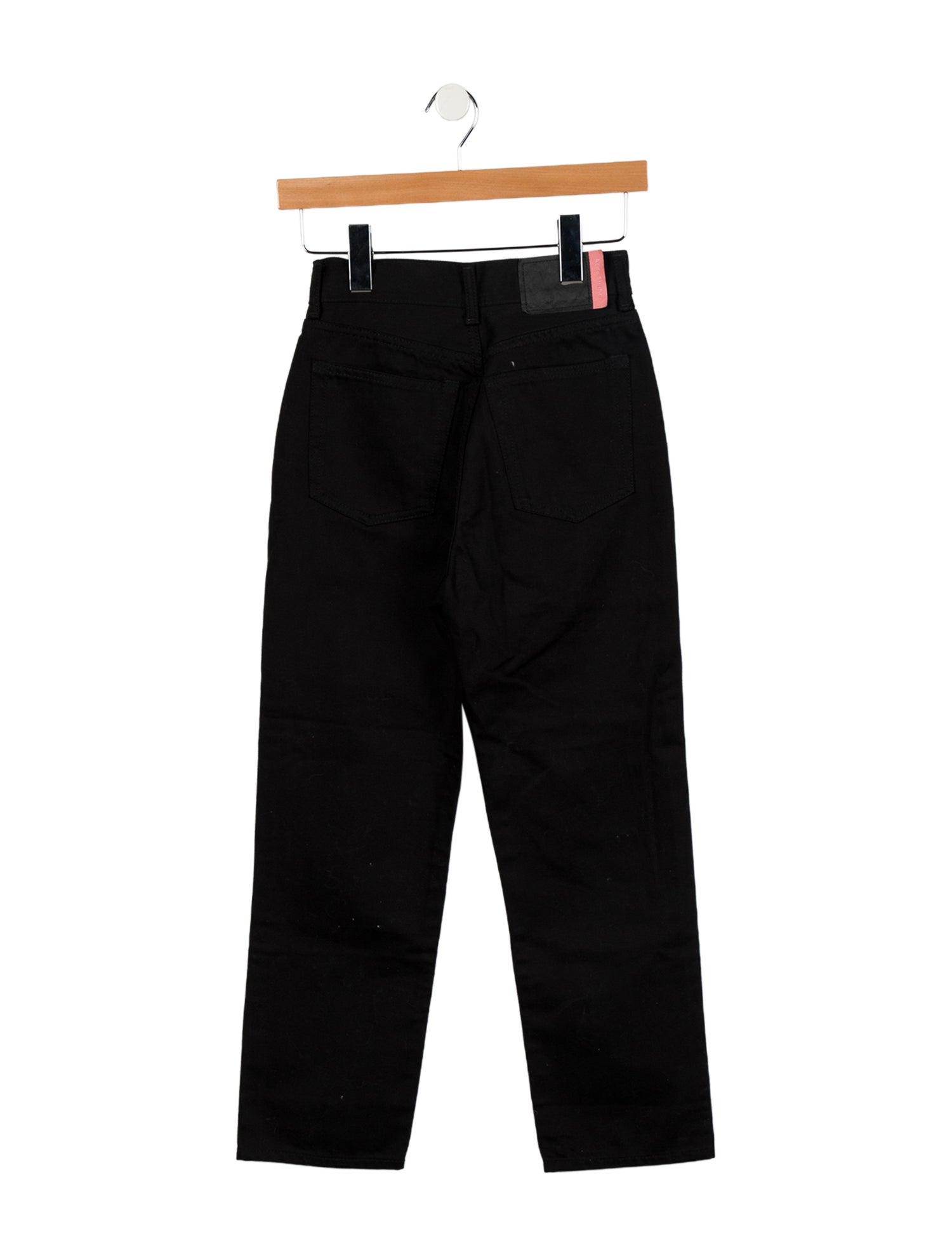 Acne Studios Blå Konst High-Rise Straight Leg Jeans