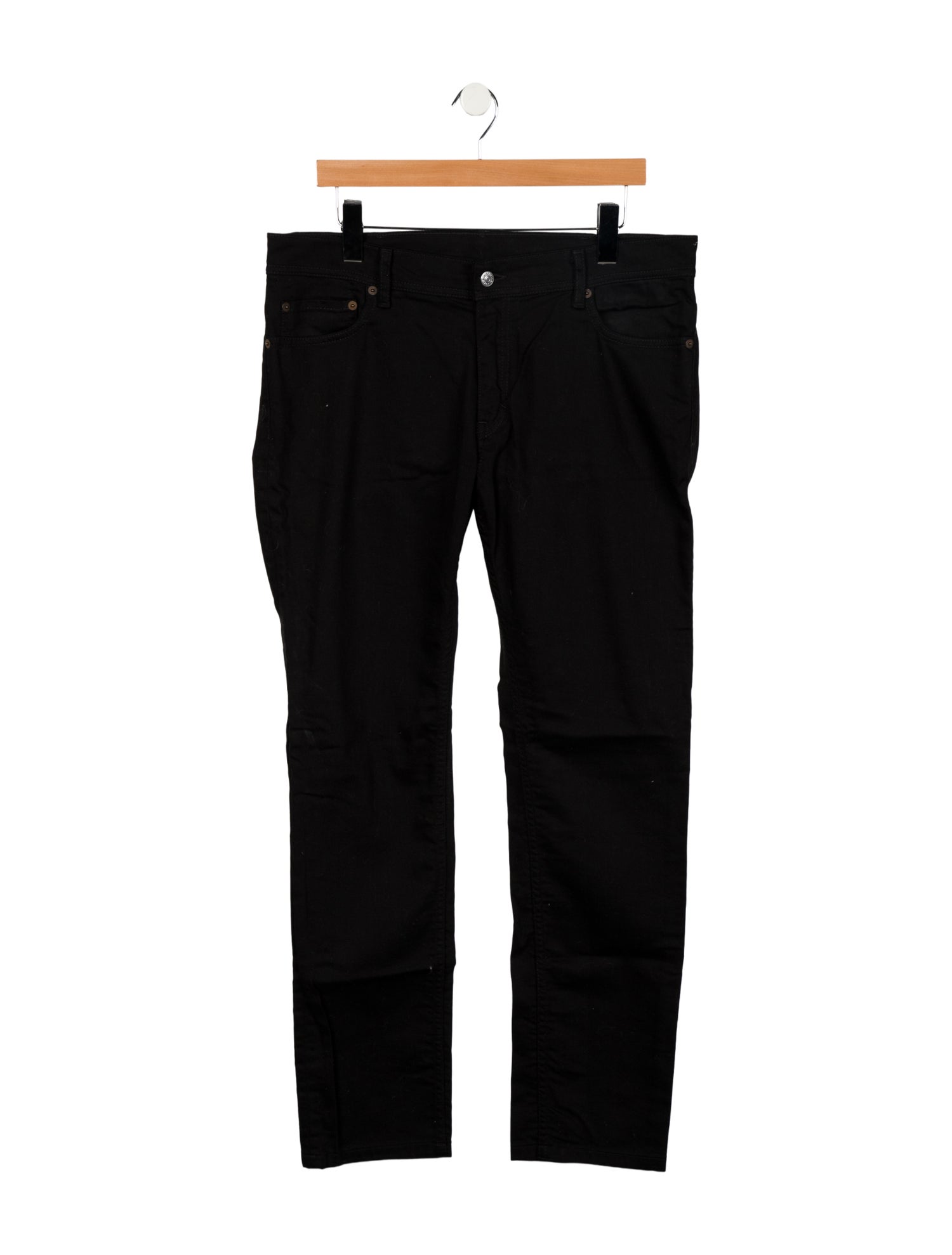 Acne Studios Blå Konst High-Rise Straight Leg Jeans