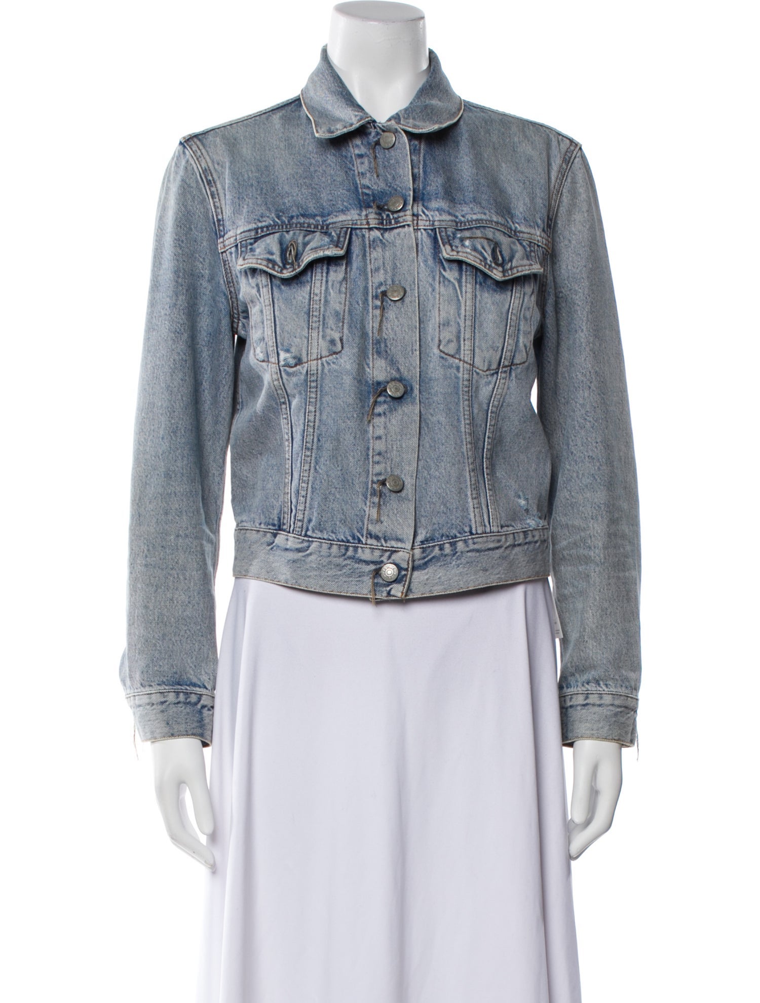 Acne Studios Blå Konst Denim Jacket