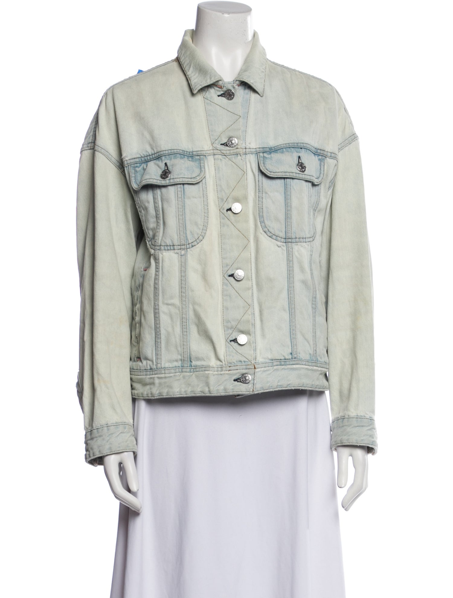 Acne Studios Blå Konst Denim Jacket