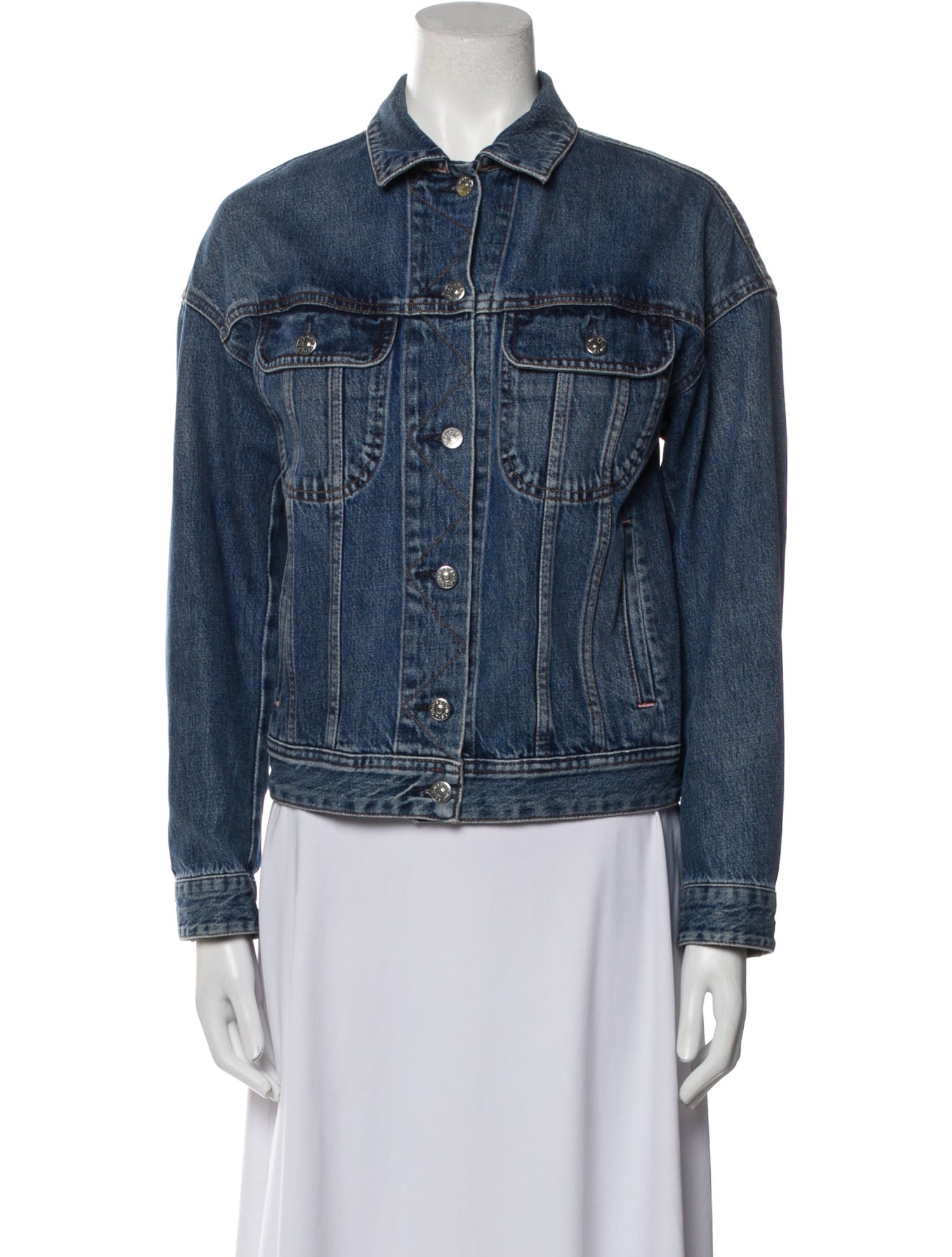 Acne Studios Blå Konst Denim Jacket