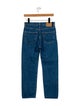 Acne Studios Blå Konst Mid-Rise Straight Leg Jeans