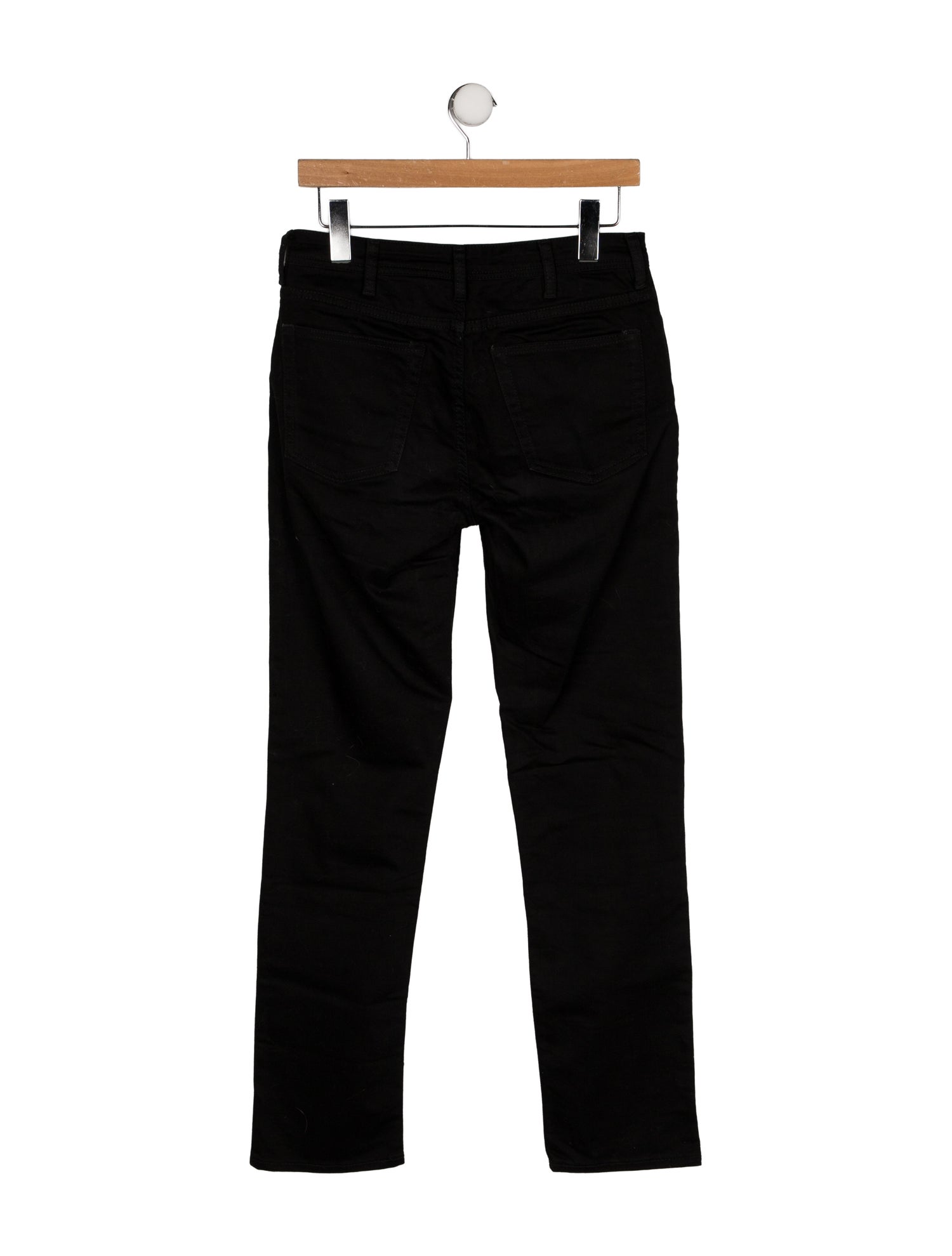 Acne Studios Blå Konst Mid-Rise Straight Leg Jeans
