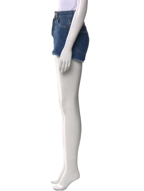 Acne Studios Blå Konst Mini Shorts