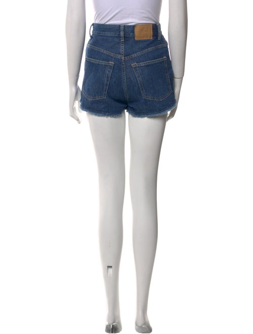 Acne Studios Blå Konst Mini Shorts