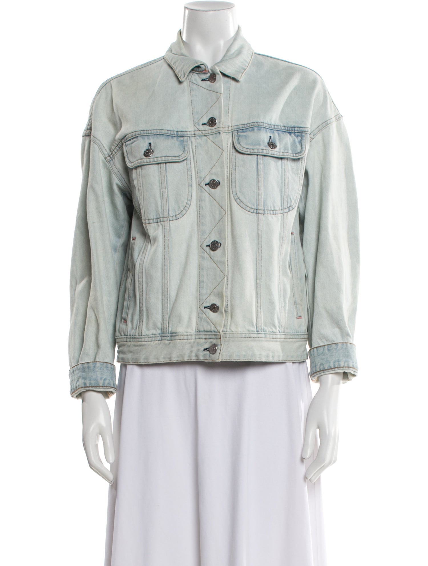 Acne Studios Blå Konst Denim Jacket