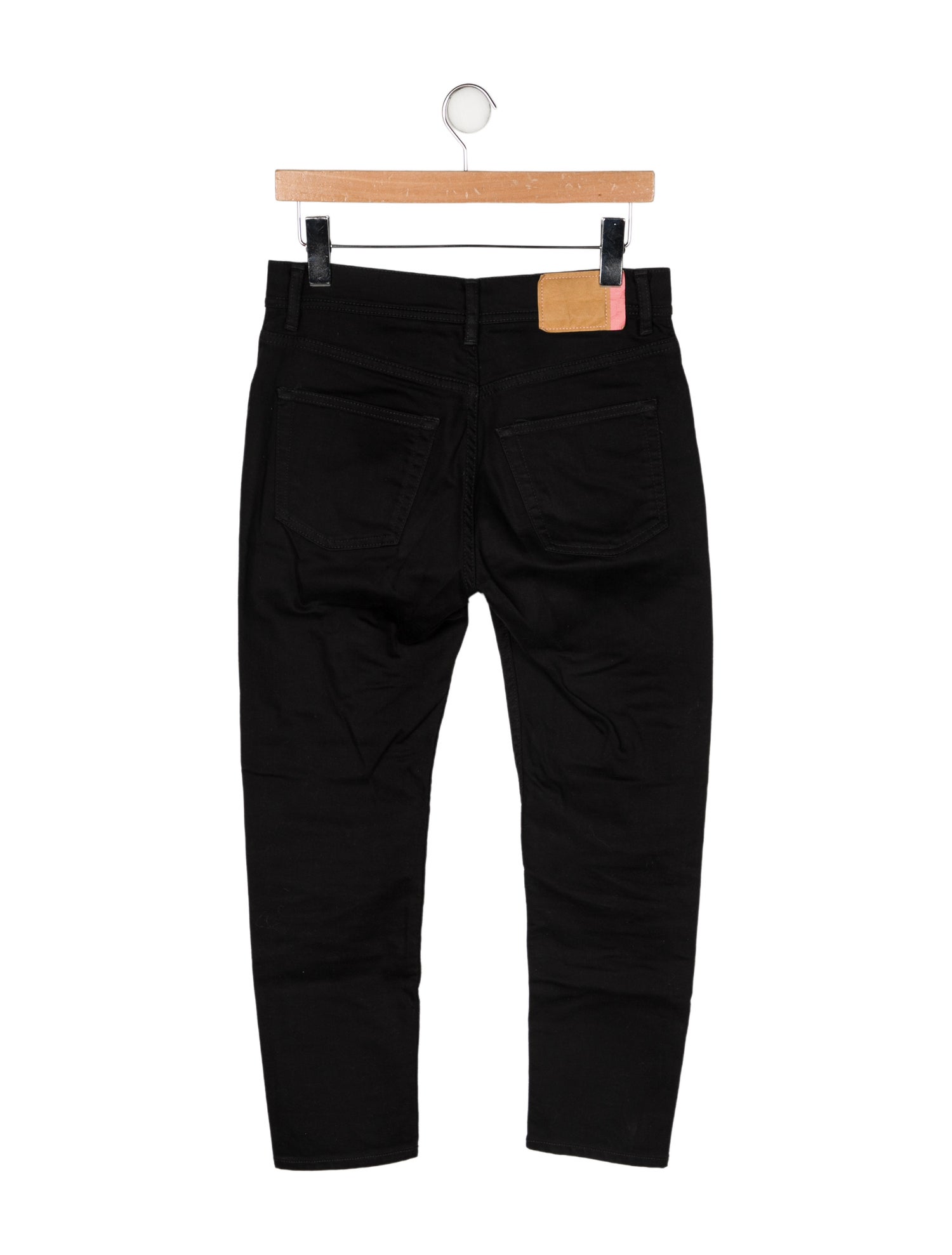Acne Studios Blå Konst Mid-Rise Skinny Leg Jeans