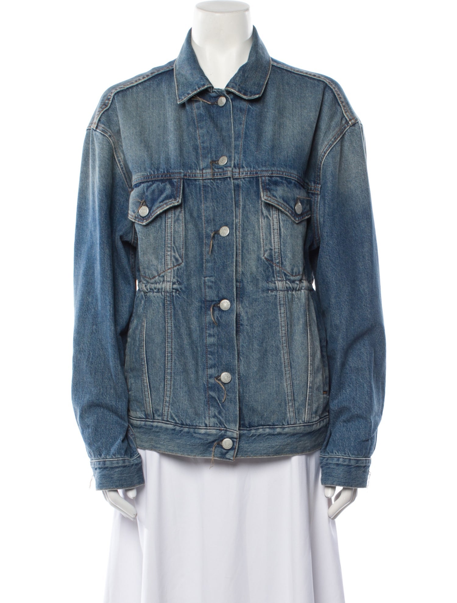 Acne Studios Blå Konst Denim Jacket