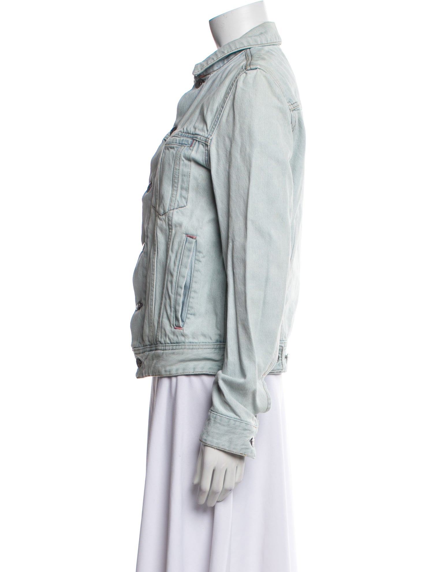 Acne Studios Blå Konst Denim Jacket