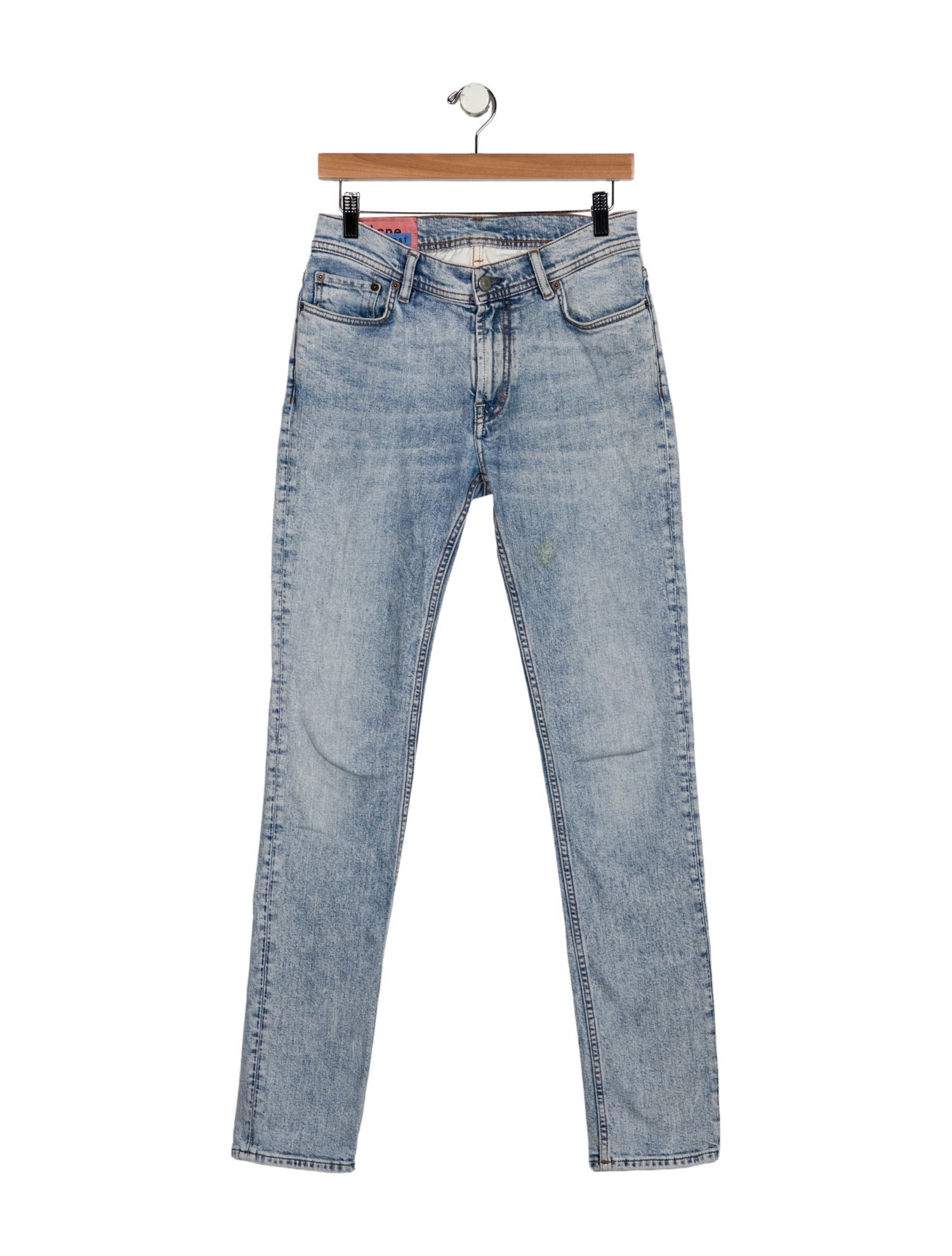 Acne Studios Blå Konst Skinny Jeans