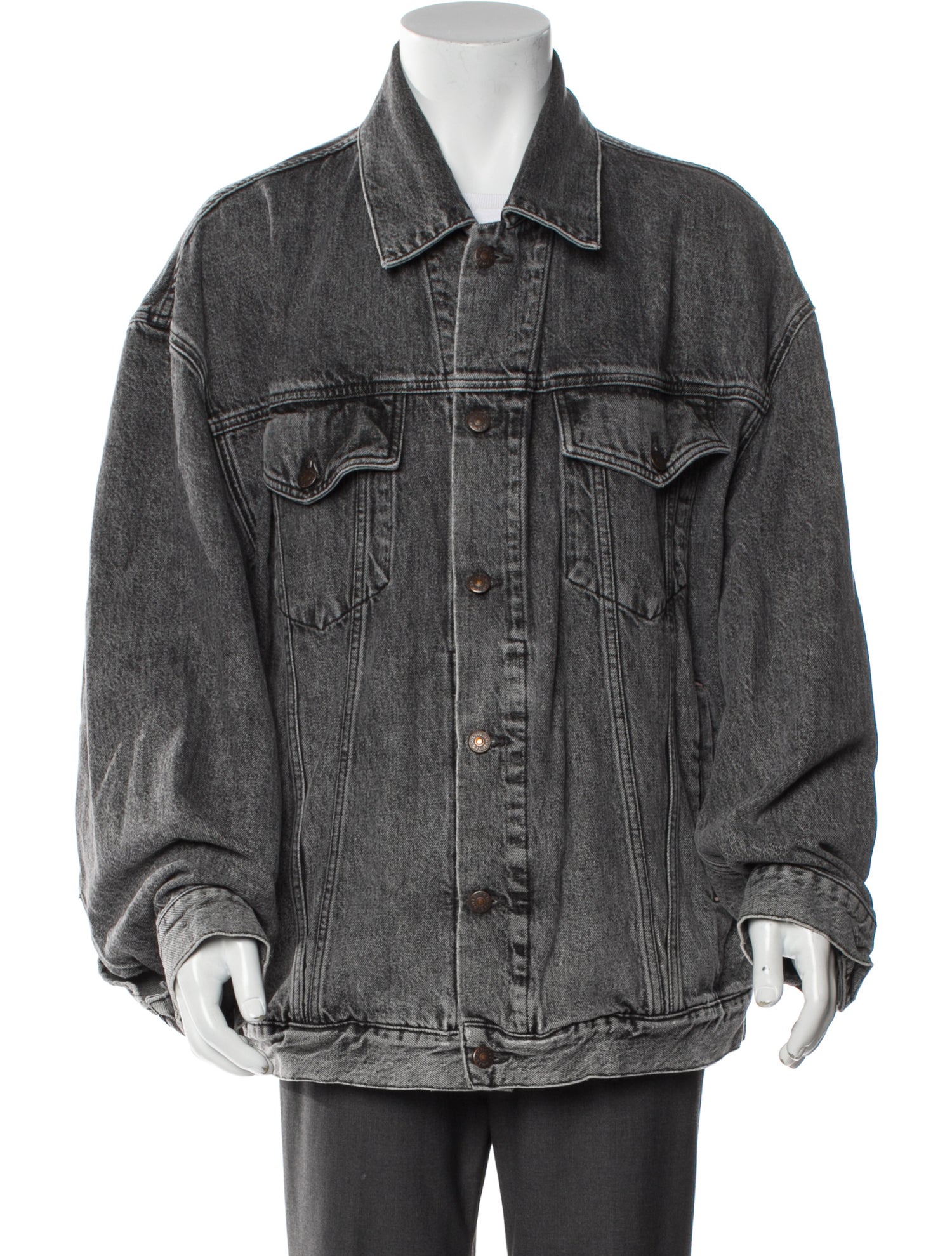Acne Studios Blå Konst Denim Jacket