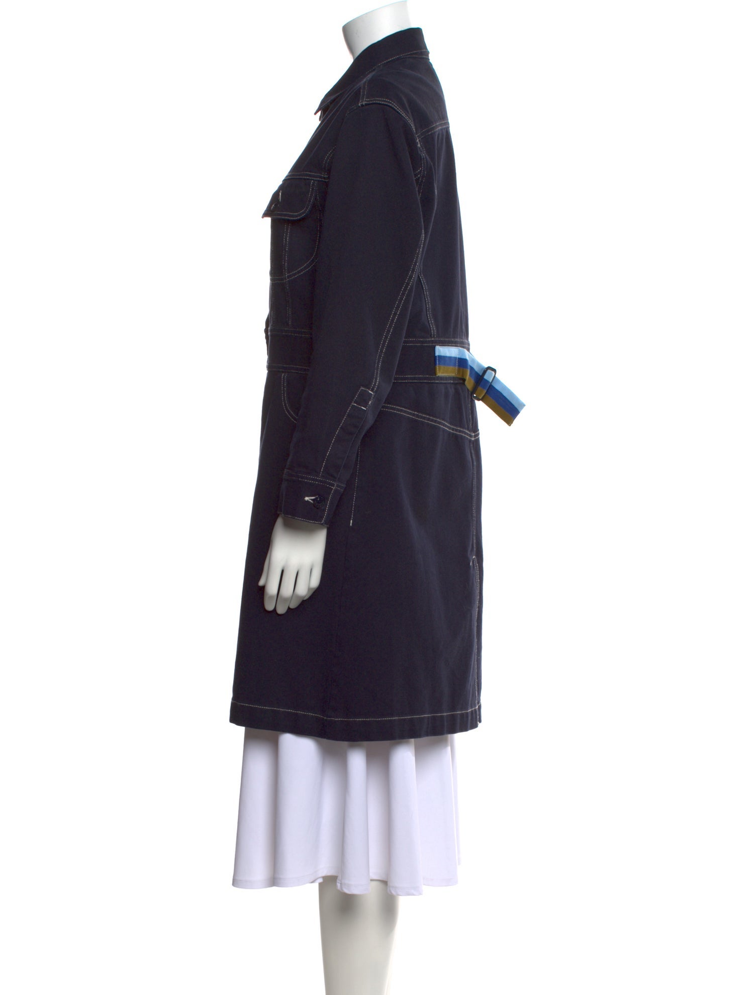 Acne Studios Blå Konst Mini Dress