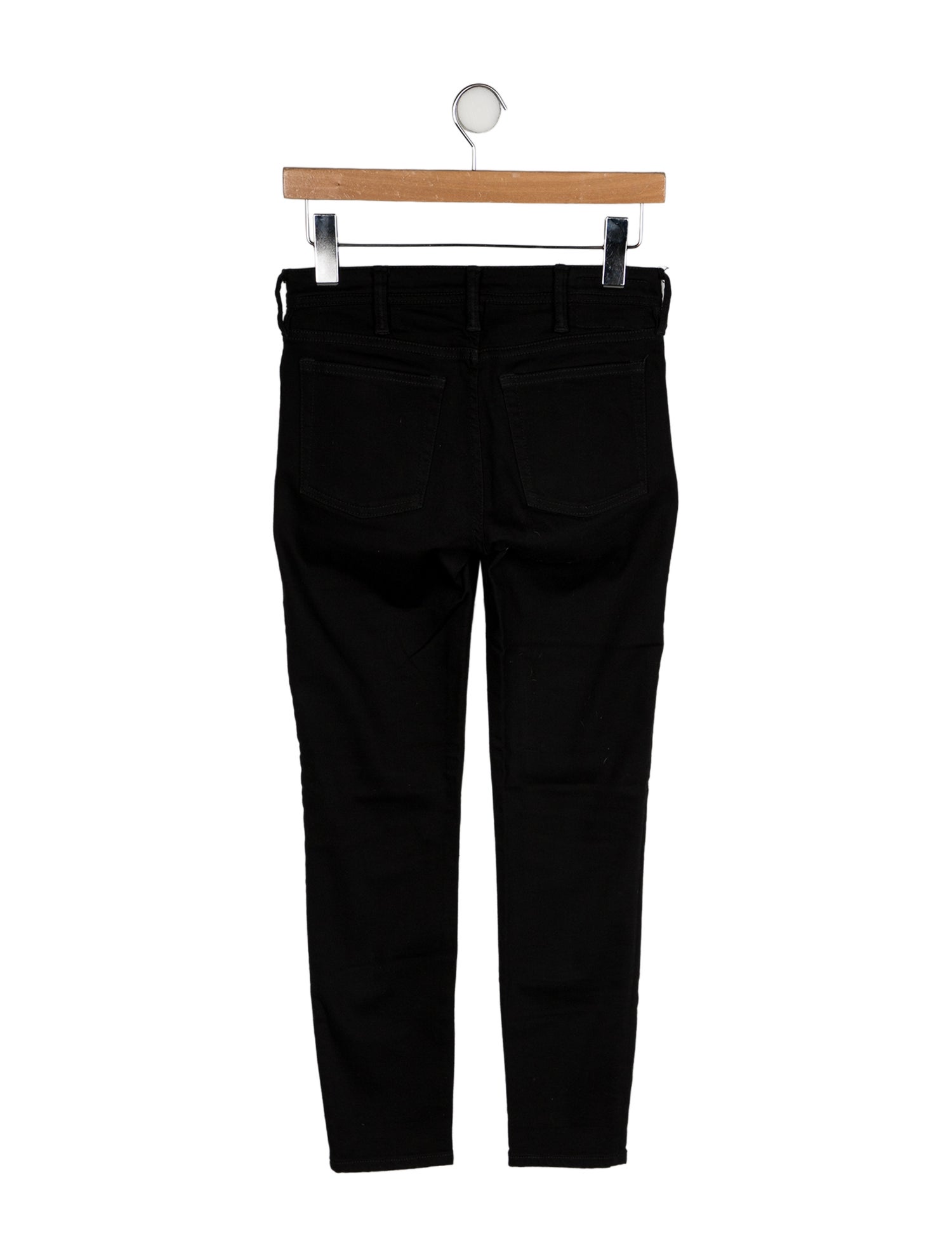 Acne Studios Blå Konst Mid-Rise Skinny Leg Jeans