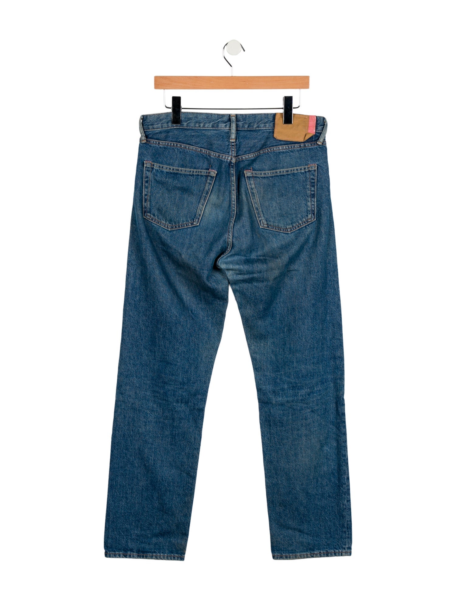 Acne Studios Blå Konst Straight-Leg Jeans