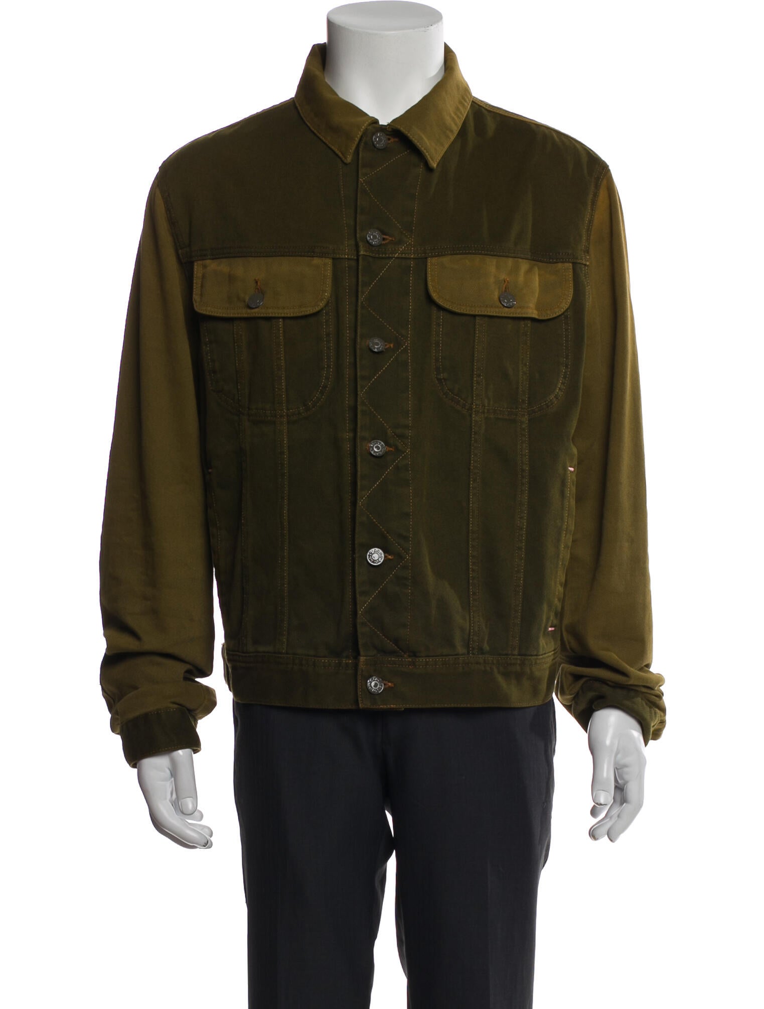 Acne Studios Blå Konst Trucker Jacket