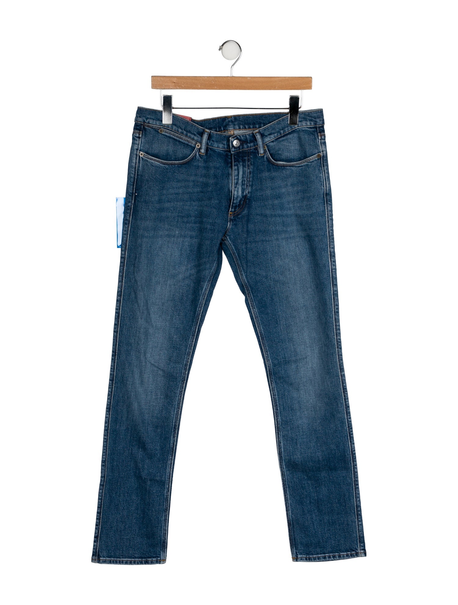 Acne Studios Blå Konst Skinny Jeans w/ Tags