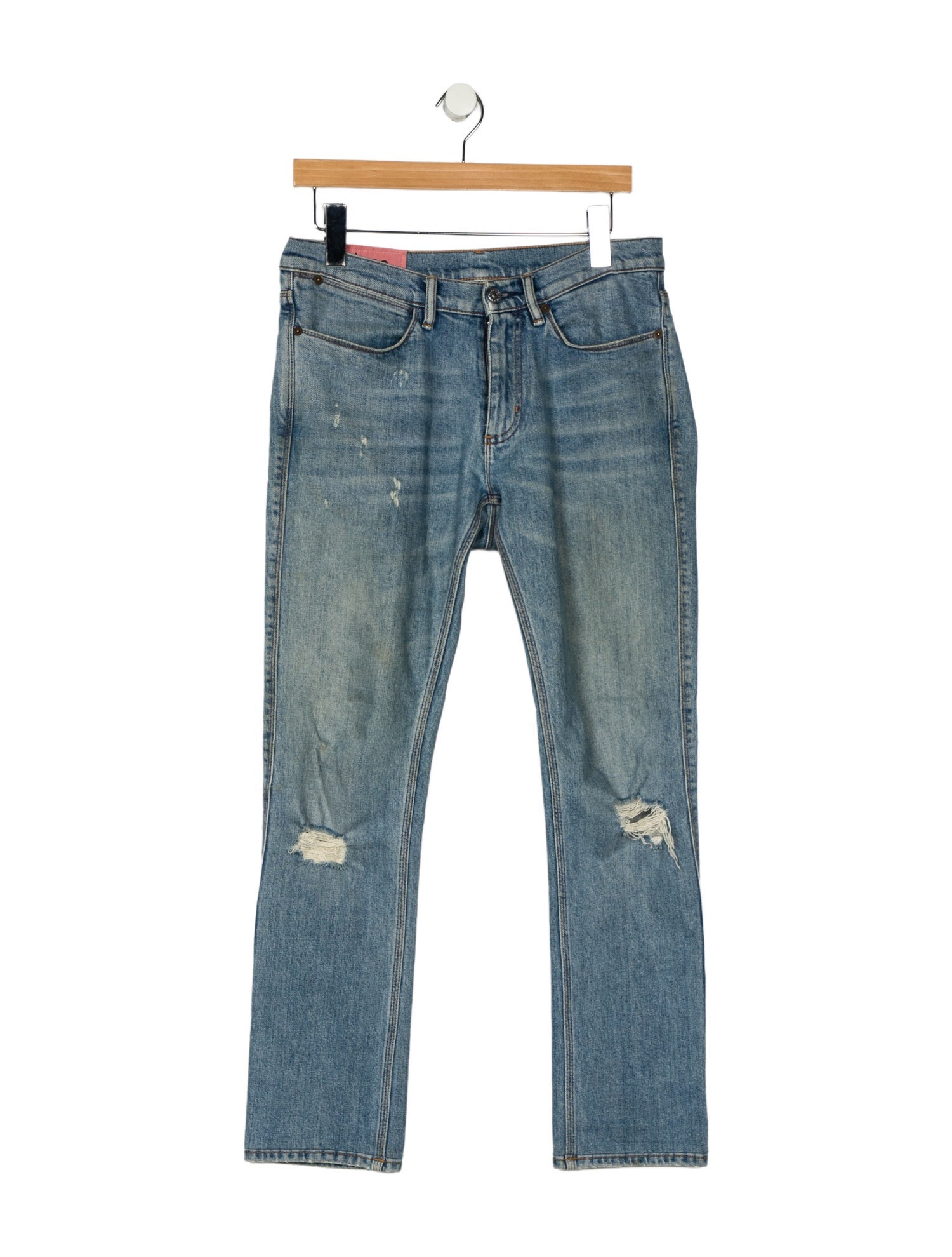 Acne Studios Blå Konst Skinny Jeans