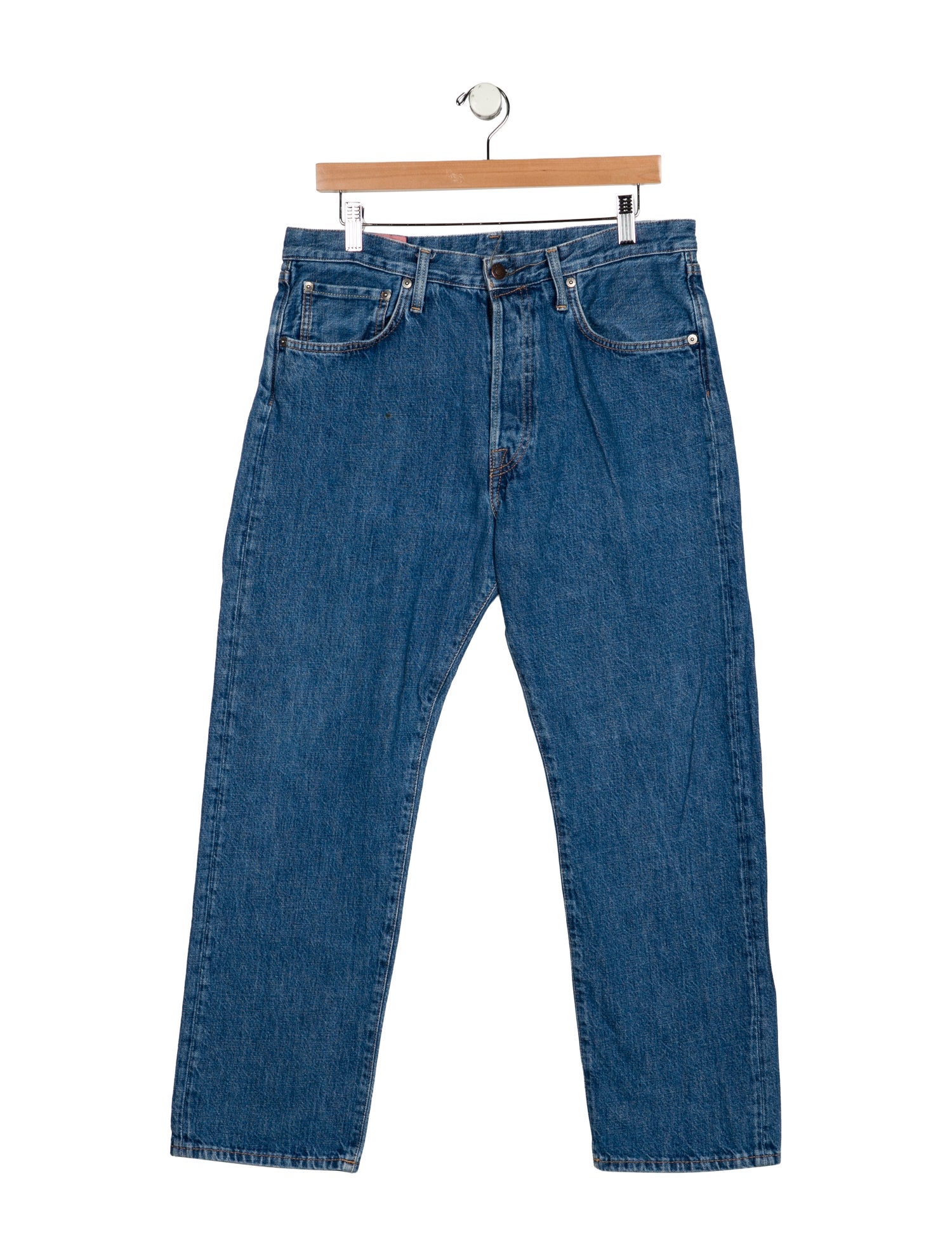 Acne Studios Blå Konst Straight-Leg Jeans