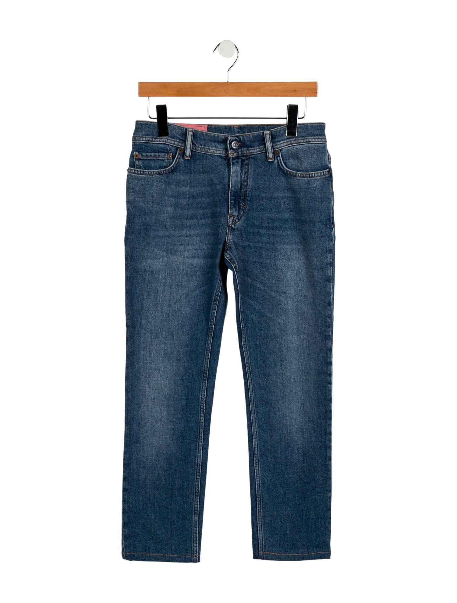 Acne Studios Blå Konst Slim Fit Jeans