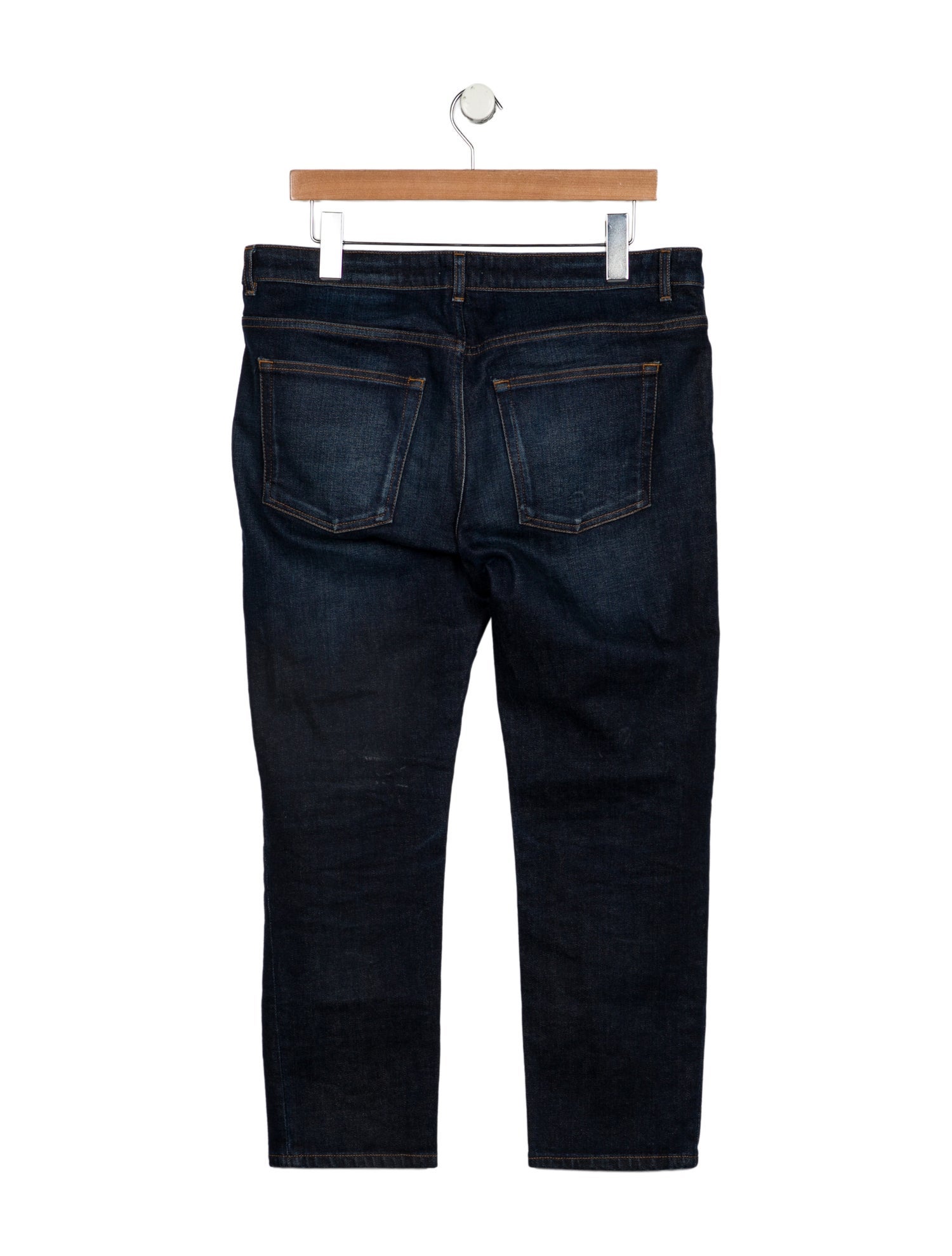 Acne Studios Mid-Rise Straight Leg Jeans