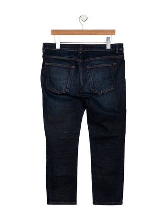 Acne Studios Mid-Rise Straight Leg Jeans