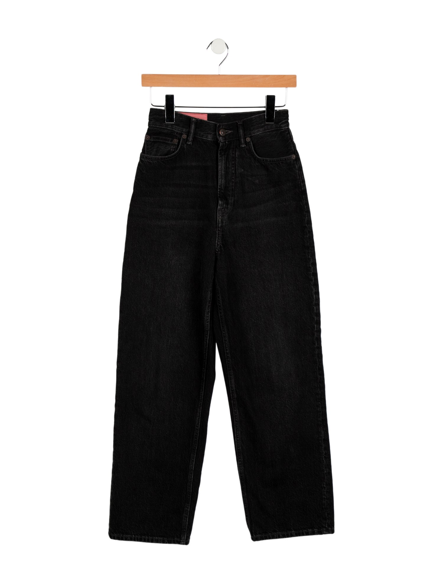 Acne Studios Blå Konst High-Rise Wide Leg Jeans