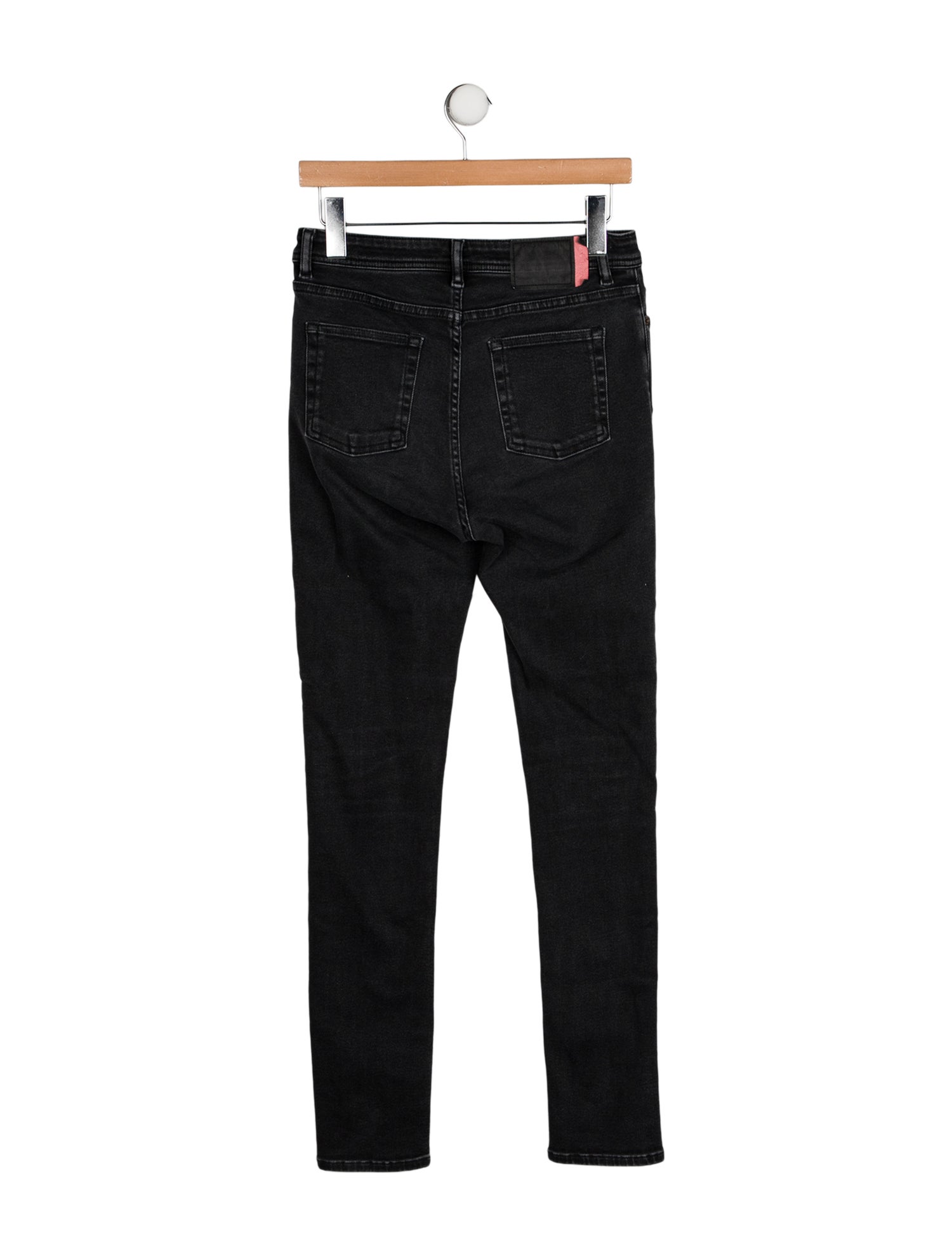 Acne Studios Blå Konst Mid-Rise Skinny Leg Jeans