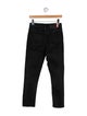 Acne Studios Blå Konst Mid-Rise Straight Leg Jeans