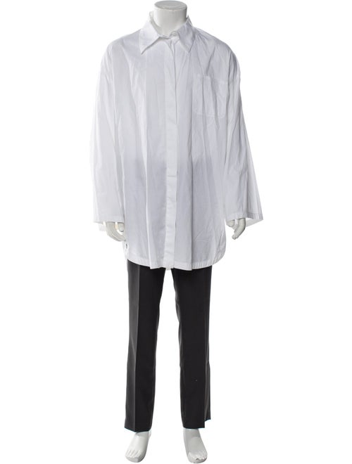 Acne Studios Blå Konst Striped Long Sleeve Dress Shirt