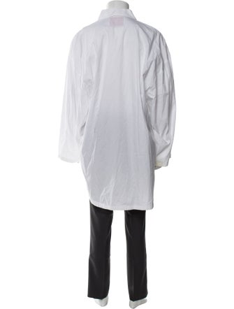 Acne Studios Blå Konst Striped Long Sleeve Dress Shirt