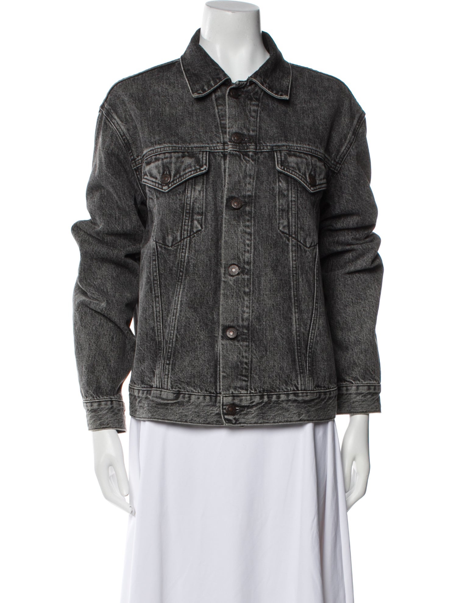 Acne Studios Blå Konst Denim Jacket