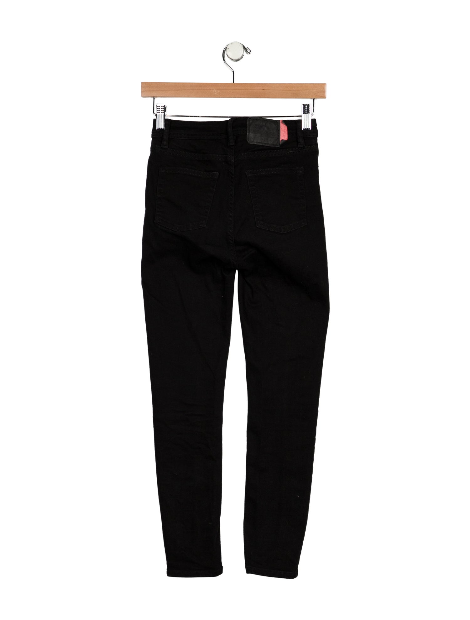 Acne Studios Blå Konst Mid-Rise Skinny Leg Jeans