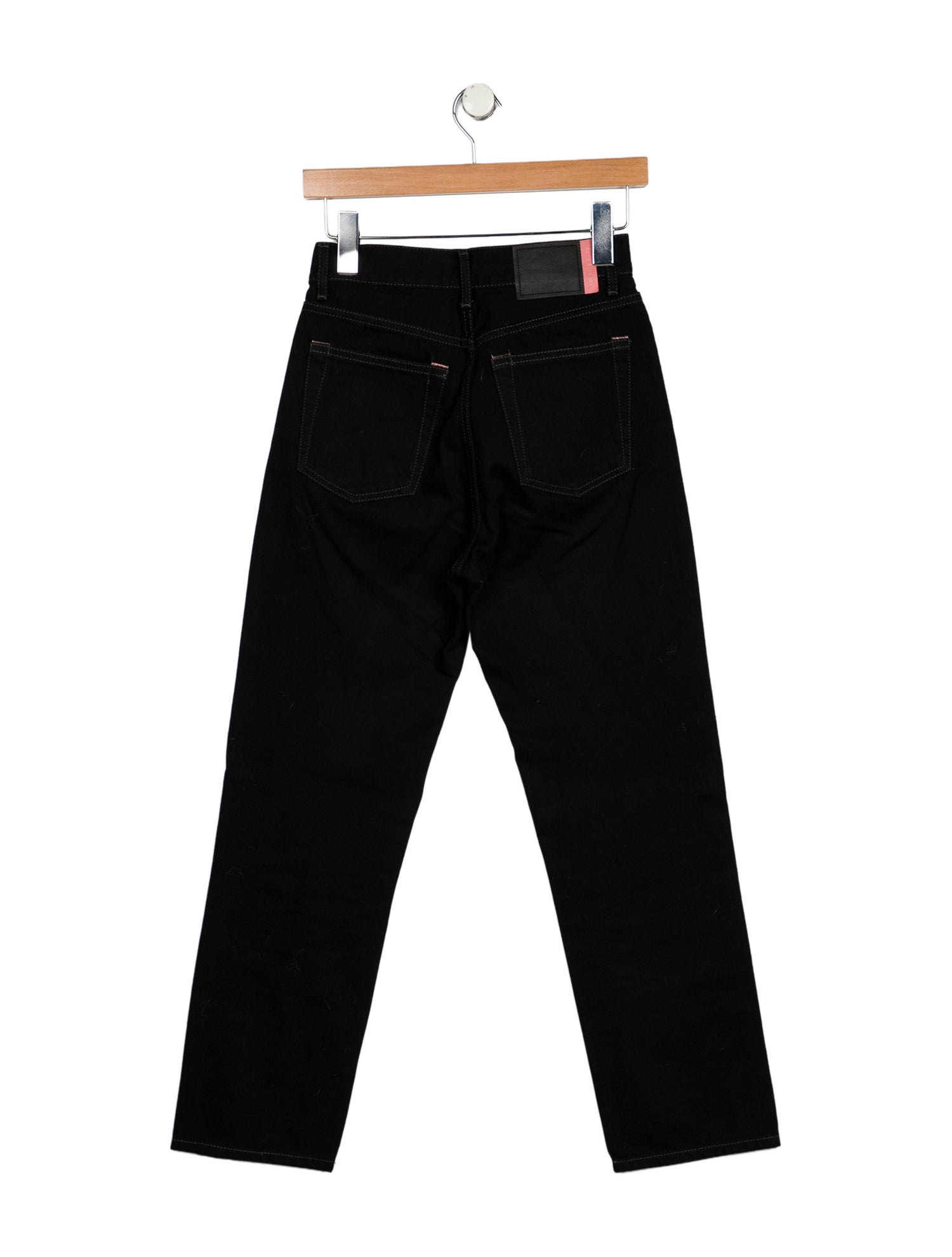 Acne Studios Blå Konst High-Rise Straight Leg Jeans